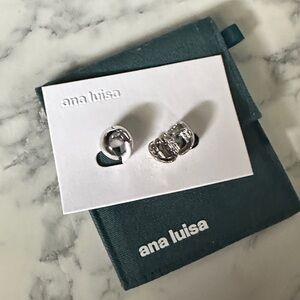 Ana Luisa “mini Abby” Silver Earrings